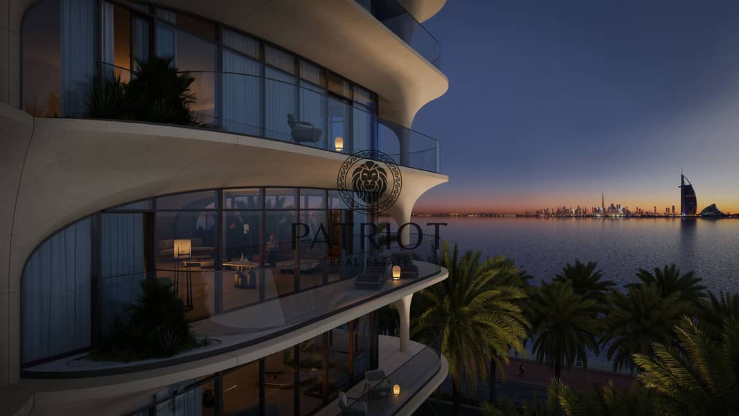 12 Ocean House by Ellington - Balcony view night. jpg