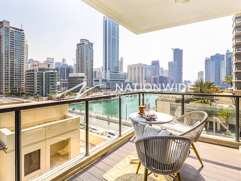 شقة في مارينا كواي ويست،مارينا كواي،دبي مارينا 2 غرف 170000 درهم - 12346505