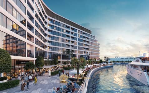شقة 1 غرفة نوم للبيع في جزيرة السينية، أم القيوين - Bayfront Marina Residences A04 - Promenade. jpg