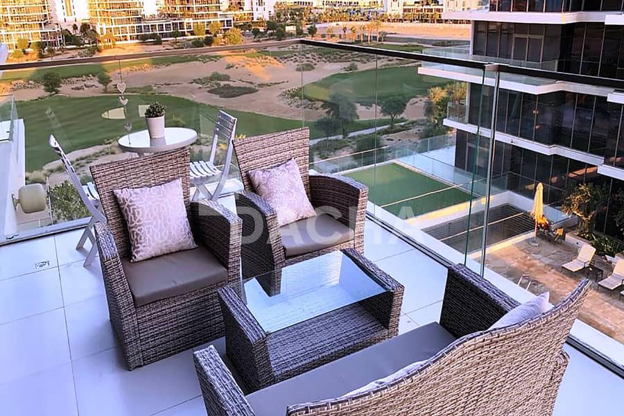 1BR with Pool and Golf Course View