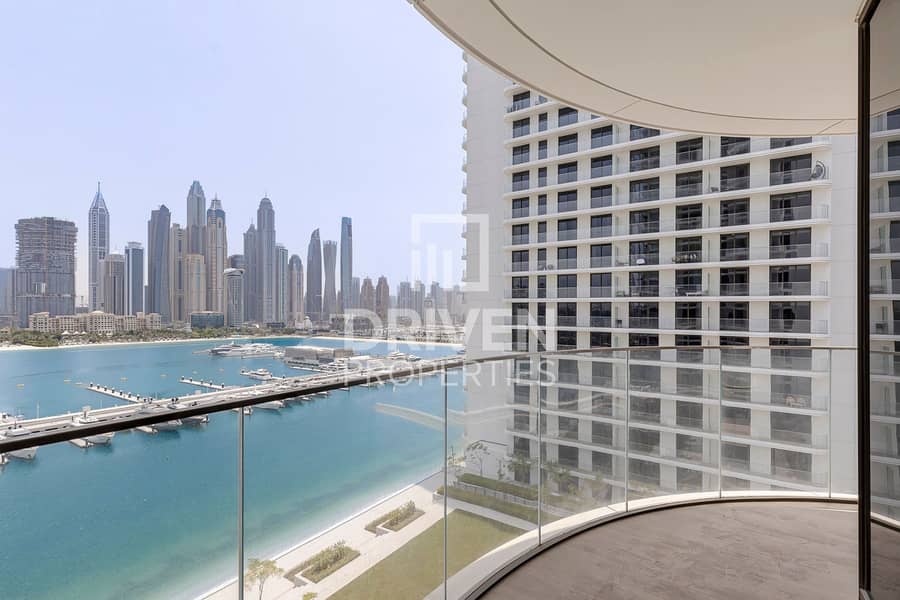 位于迪拜港，艾玛尔海滨社区，皇宫海滩公寓 2 卧室的公寓 215000 AED - 12349017