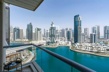 2 Bedroom Flat for Sale in Dubai Marina, Dubai - Marina View | Upgraded Unit | Furnished | Vacant