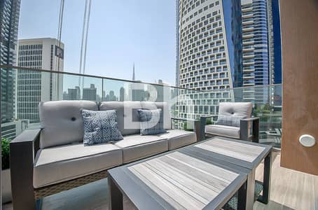 1 Bedroom Flat for Rent in Business Bay, Dubai - Upgraded Duplex | Luxury | Burj Khalifa View