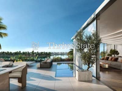 6 Bedroom Villa for Sale in Tilal Al Ghaf, Dubai - Directly on Lagoon | Genuine Resale | Big Plot
