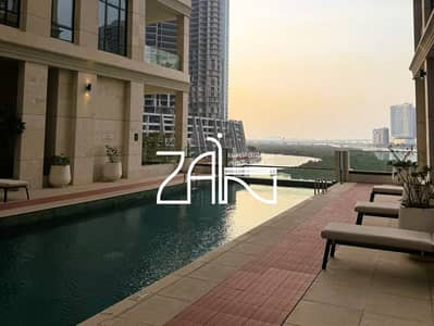 2 Bedroom Flat for Rent in Al Reem Island, Abu Dhabi - 4 Payments Vacant Modern 2BR+Maid -Balcony Unit