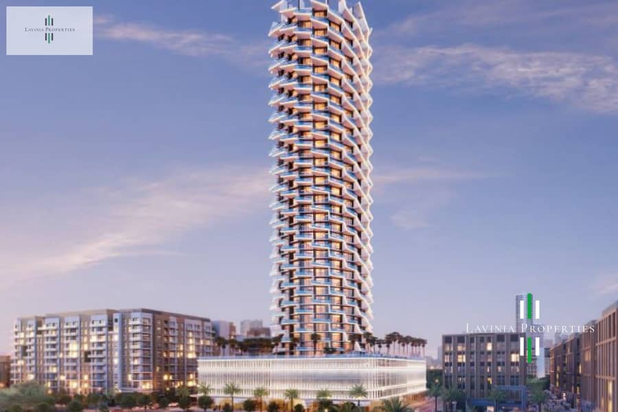 位于朱美拉环形村(JVC)，JVC第17区，宾哈蒂幻影公寓 1 卧室的公寓 1250000 AED - 12352254