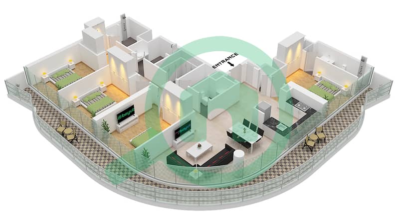 Type 2,Type A1-A10 Floor 51-60 Type 2,Type A1-A10 Floor 51-60