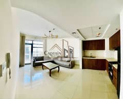 FULLY FURNISHED 1BHK WITH BALCONY | STUNNING COMMUNITY VIEW | UPTOWN AL ZAHIA | SPACIOUS LAYOUT