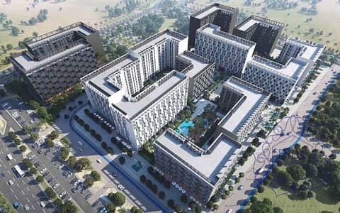 姆瓦伊莱社区， 夏尔迦 1 卧室公寓待售 - Raseel-in-Al-Mamsha-Sharjah. jpg