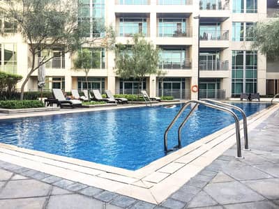 迪拜市中心， 迪拜 1 卧室公寓待租 - Burj Views Pool. jpg