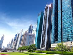 شقة في برج دجى،شارع الشيخ زايد 1 غرفة 173800 درهم - 12354195