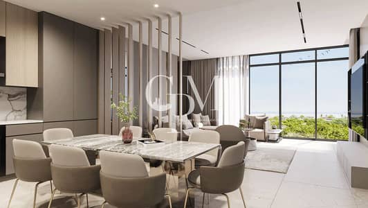 2 Cпальни Апартамент Продажа в Остров Аль Рим, Абу-Даби - Reem-Hills-Apartment-Living-Room. png