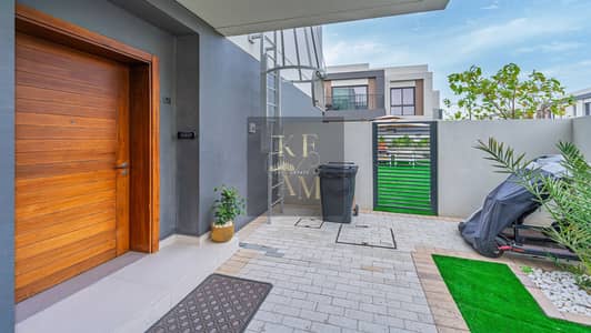 迪拜南部街区， 迪拜 4 卧室别墅待租 - Door. jpg