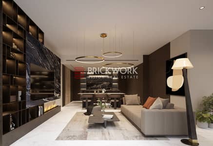3 Bedroom Flat for Sale in Arjan, Dubai - Copy of BondsEnclave_Arjan 3BHK-LivingKitchen V2. jpg