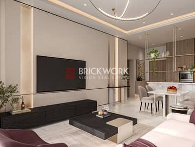 2 Bedroom Apartment for Sale in Majan, Dubai - Living room view 2. jpg
