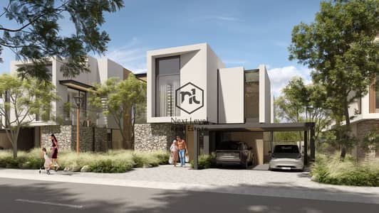 田亩别墅， 迪拜 4 卧室别墅待售 - The Acres Ext 01-4BR-Front-View. jpg