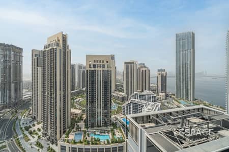 1 Bedroom Apartment for Sale in Dubai Creek Harbour, Dubai - High Floor | Stunning Creek View | Vacant