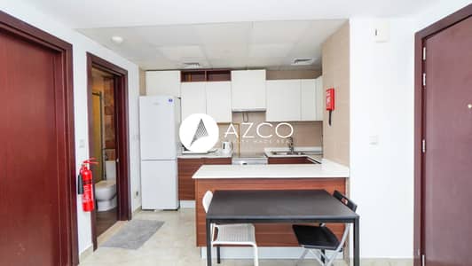 1 Bedroom Apartment for Rent in Jumeirah Village Circle (JVC), Dubai - Fully Furnished | Near to Circle Mall | Ready to Move-in