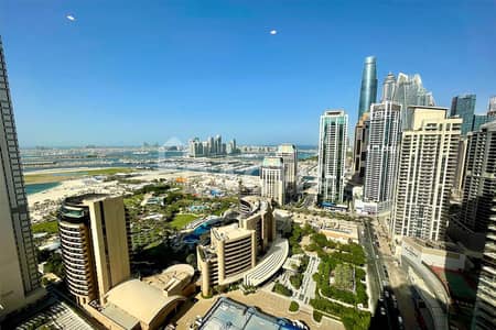 朱美拉海滩住宅（JBR）， 迪拜 3 卧室单位待租 - 位于朱美拉海滩住宅（JBR），慕然恩住宅综合体，慕然恩4号楼 3 卧室的公寓 225000 AED - 12353069
