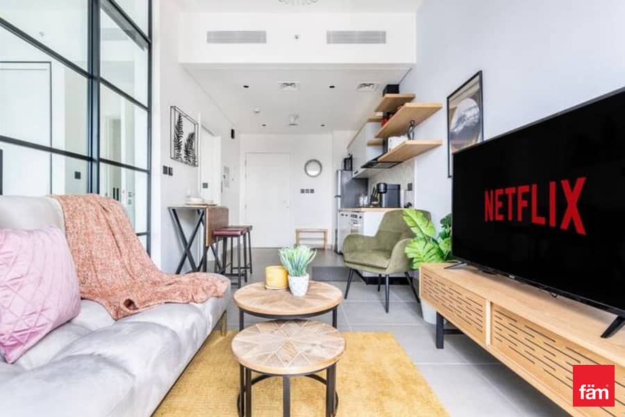 位于迪拜山庄，社会大厦，社会大厦A座 1 卧室的公寓 99000 AED - 12359948