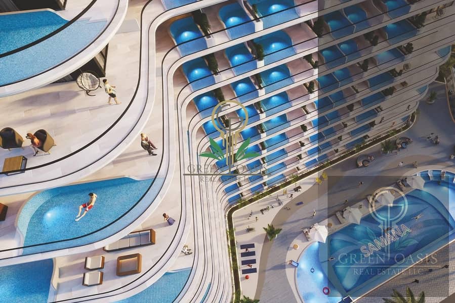 位于迪拜生产城(IMPZ)，萨马纳-波托菲诺 的公寓 750000 AED - 12360723