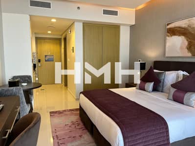 Hotel Apartment for Rent in Business Bay, Dubai - Fully Furnished Studio | High Floor | Aykon Tower