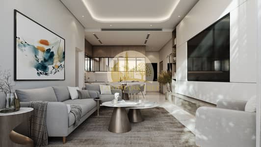 朱美拉环形村(JVC)， 迪拜 2 卧室单位待售 - Copy of Skyhiils Living Kitchen Full. jpg