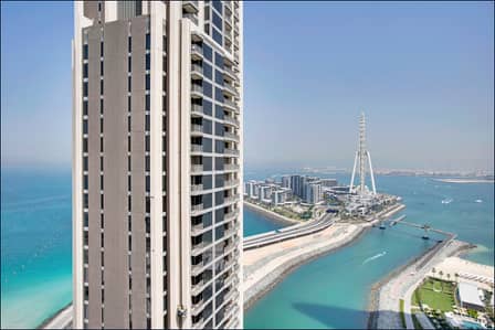 فلیٹ 3 غرف نوم للايجار في دبي مارينا، دبي - Window View_52.42 Tower 2. png