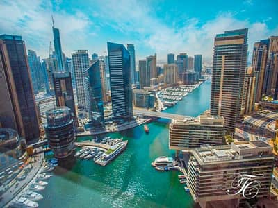 1 Bedroom Flat for Sale in Dubai Marina, Dubai - Fully Furnished | High Floor | Marina View