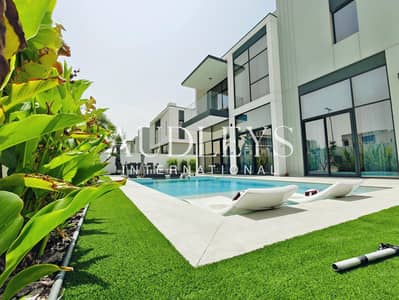 4 Bedroom Villa for Sale in Al Furjan, Dubai - Single Row l Upgraded l Fully Furnished