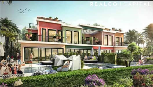 3 Bedroom Townhouse for Sale in DAMAC Lagoons, Dubai - 3 Bedrooms | Water community | Handover soon
