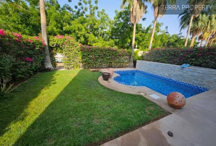 3 Bedroom Townhouse for Rent in Al Hamra Village, Ras Al Khaimah - Upgraded 3BR Unfurnished Townhouse | Private pool