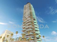 Fully Furnished |High Floor|Privet Pool |Water Front View(Real Price