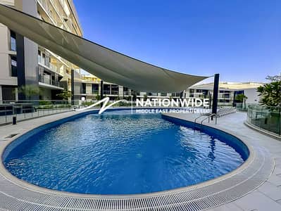 Studio for Rent in Masdar City, Abu Dhabi - Vacant | Cozy Studio | Furnished | Boulevard View