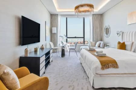 Studio for Sale in Palm Jumeirah, Dubai - Fully Furnished | Burj Al Arab View | Large Studio