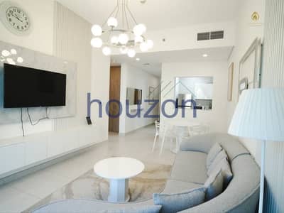 1 Bedroom Apartment for Sale in Business Bay, Dubai - Modern 1BR | Furnished | Burj Khalifa + Canal View
