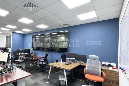 Office for Rent in Dubai Investment Park (DIP), Dubai - Fully Fitted Office | Prime Location | DED