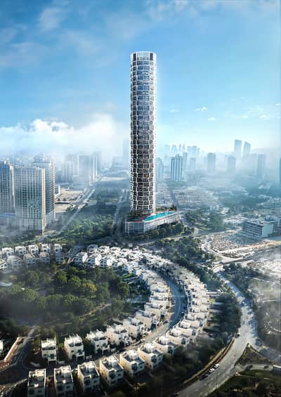 1 Bedroom Apartment for Sale in Jumeirah Village Circle (JVC), Dubai - 25001_Aerial_shot2. jpg