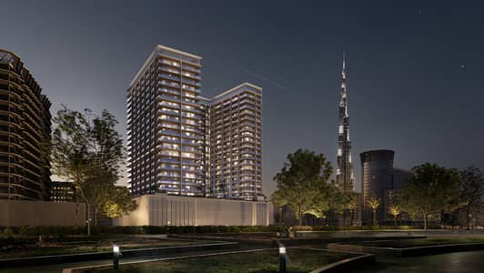1 Bedroom Flat for Sale in Al Jaddaf, Dubai - Dusk_Final. png
