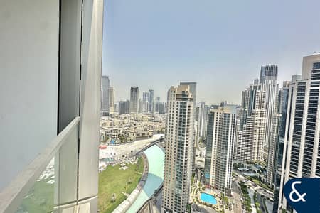 2 Bedroom Apartment for Rent in Downtown Dubai, Dubai - Unfurnished | Modern | Stunning View