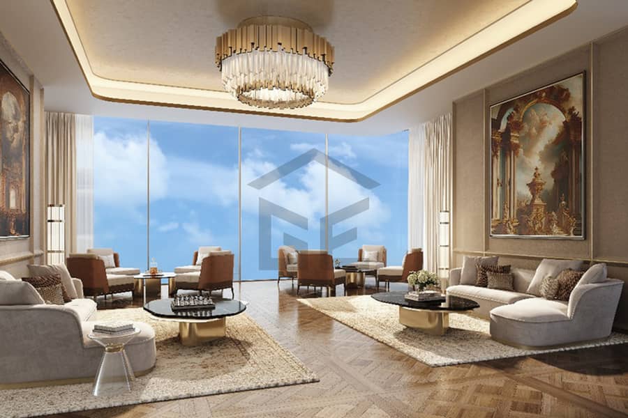 位于谢赫-扎耶德路，Trump Tower 1 卧室的公寓 3419639 AED - 12368636