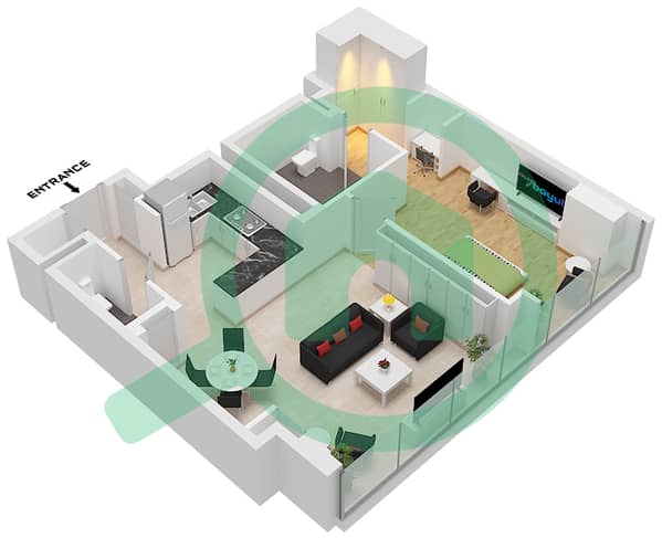 Type 1A Unit 08 Floor 53