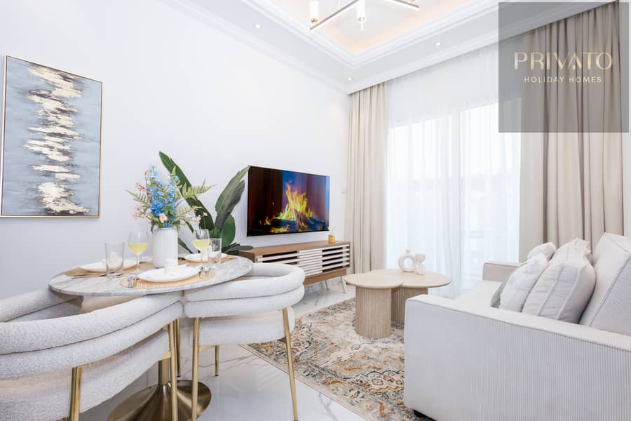 Modern 1BR Apartment | Sofa Bed | Resort Amenities | Vincitore Benessere