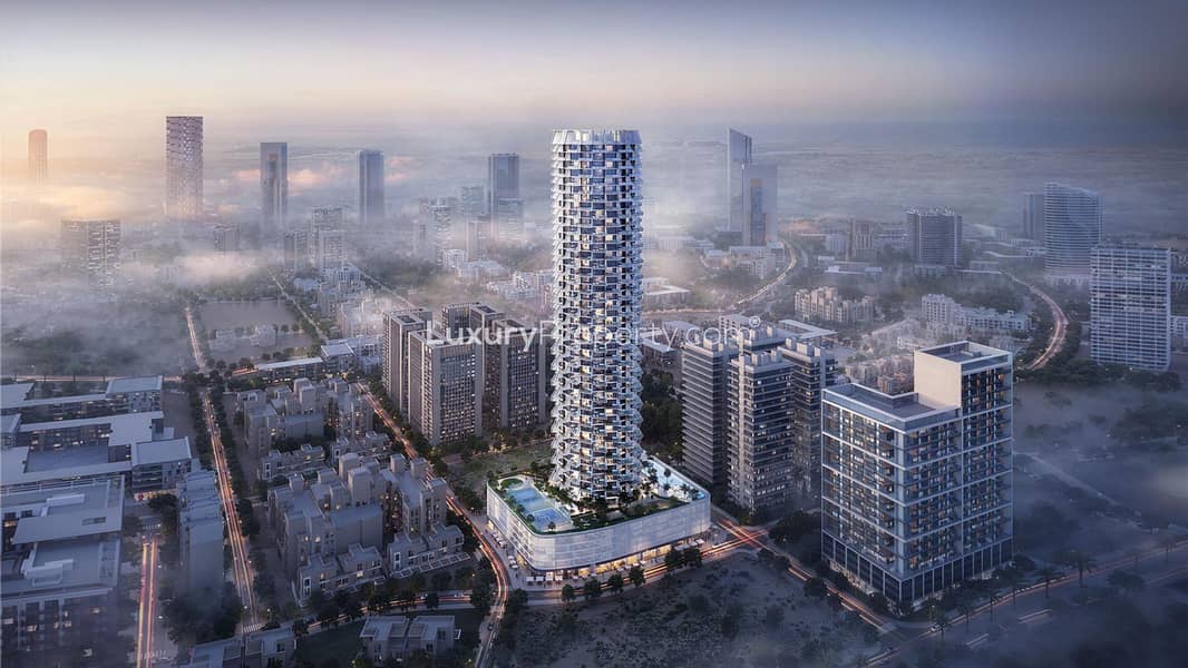 Квартира в Джумейра Вилладж Серкл (ДЖВС),Район JVC 17,Binghatti Grove, 1 спальня, 1550000 AED - 12371745 Квартира в Джумейра Вилладж Серкл (ДЖВС),Район JVC 17,Binghatti Grove, 1 спальня, 1550000 AED - 12371745