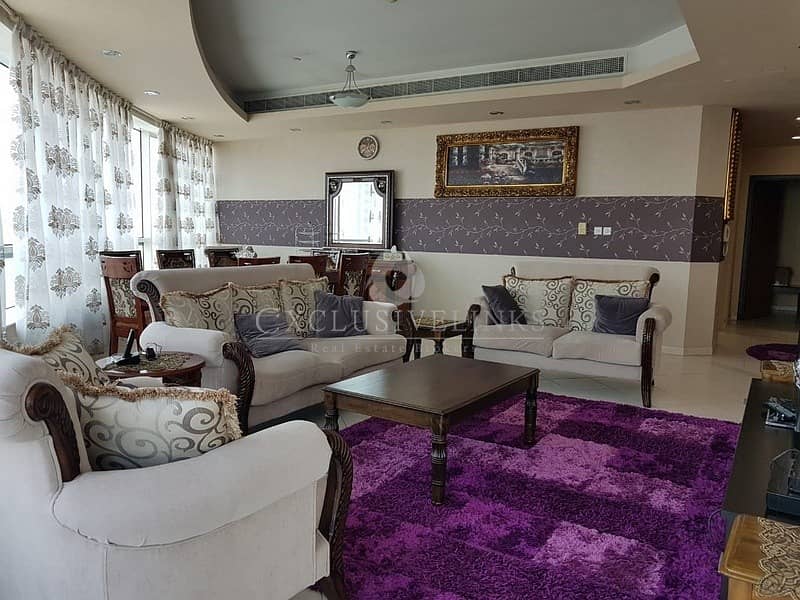 Luxury Furnished 4 bedroom unit in Marina