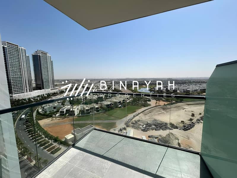 位于达马克山庄，高尔夫之门社区 1 卧室的公寓 1100000 AED - 12372453