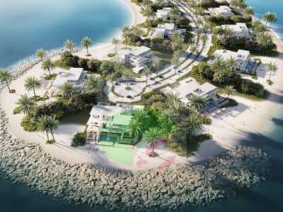 6 Cпальни Вилла Продажа в Шарджа Ватерфронт Сити, Шарджа - CAM02-Drone View_02 (Custom). png