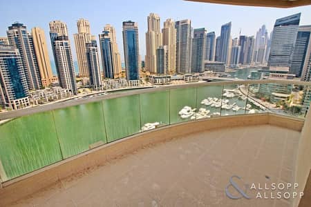 فلیٹ 3 غرفة نوم للبيع في دبي مارينا، دبي - Full Marina View | Vacant | Three Bedroom فلیٹ 3 غرفة نوم للبيع في دبي مارينا، دبي - Full Marina View | Vacant | Three Bedroom