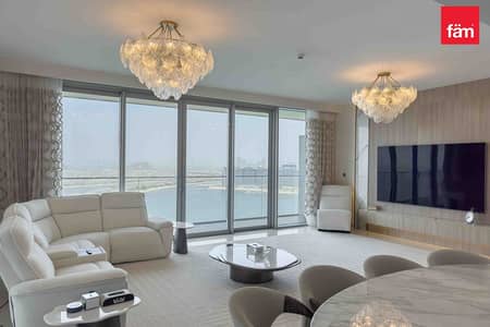 4 Bedroom Apartment for Sale in Dubai Harbour, Dubai - FULL PALM VIEWS | RARE LAYOUT | TOP FLOORS