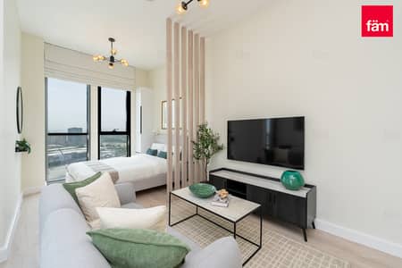 Studio for Rent in Dubai Production City (IMPZ), Dubai - Luxury Hotel-Style Studio Fully Furnished Upgraded